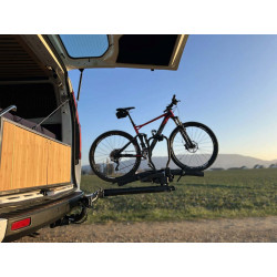 Bras pivotant pour porte-vélos sur boule d’attelage SpaceMaker
